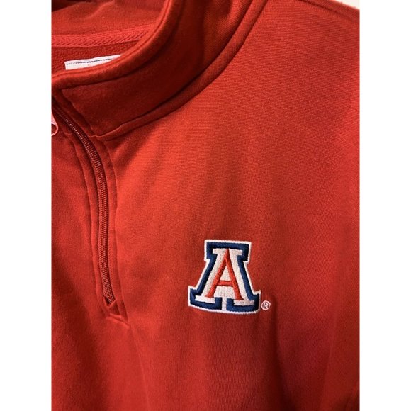 J‎ America Men’s Sz XL Red White Track Jacket Vtg Full Zip - Picture 3 of 7